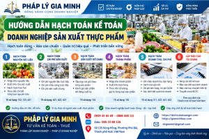 Hướng dẫn hạch toán kế toán doanh nghiệp sản xuất thực phẩm