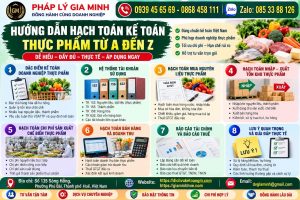 Hướng dẫn hạch toán kế toán thực phẩm từ A đến Z