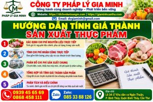 Hướng dẫn tính giá thành sản xuất thực phẩm