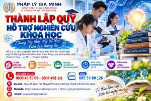 Thành lập quỹ hỗ trợ nghiên cứu khoa học